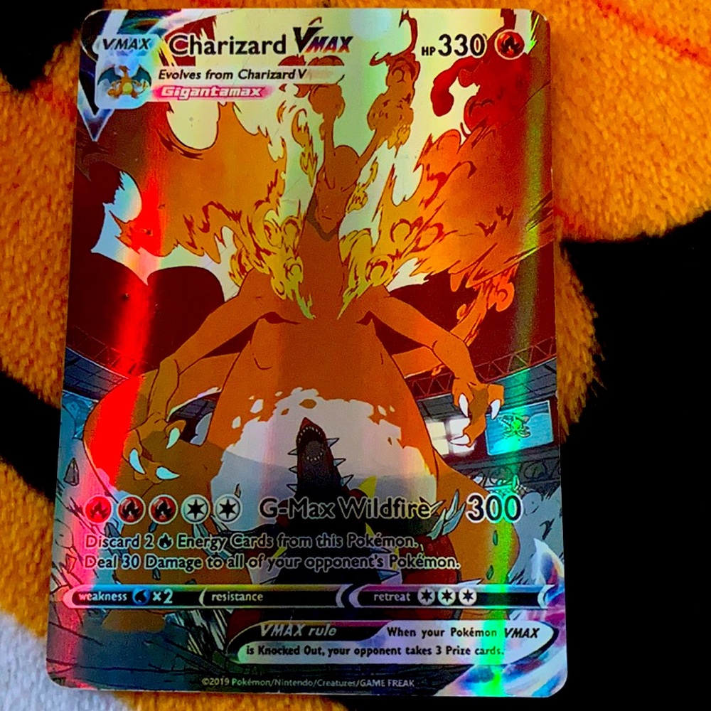 Charizard vmax 2019 card.buy one pokemon card listing get 1 free